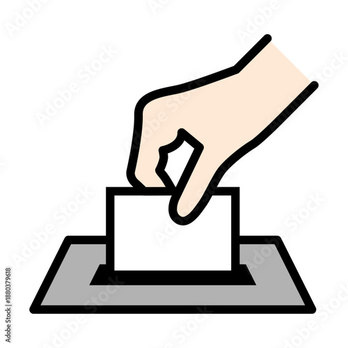 投票・選挙のイメージ アイコン ベクター素材