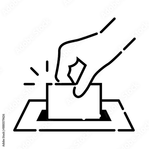 投票・選挙のイメージ アイコン ベクター素材