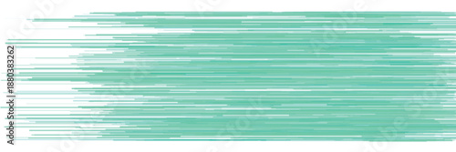 Vibrant turquoise brush strokes on a white background creating a dynamic abstract pattern