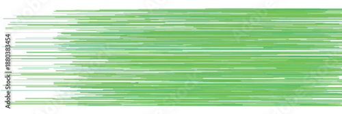 Vibrant green abstract background with horizontal lines and dynamic texture