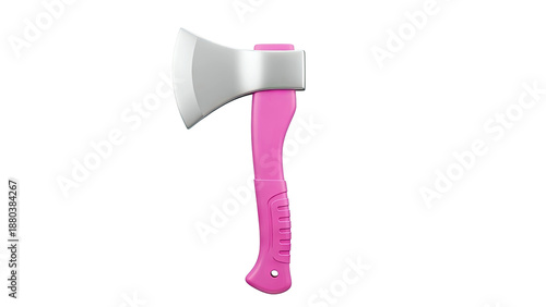 Pink Axe with Silver Blade