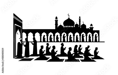 Prayer in the Mosque