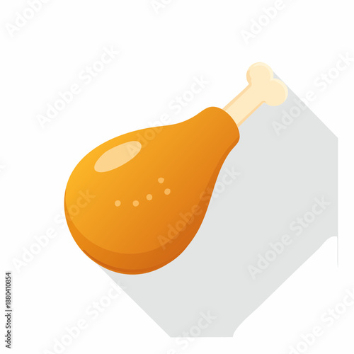 Smiling Face Geometric Design Element.