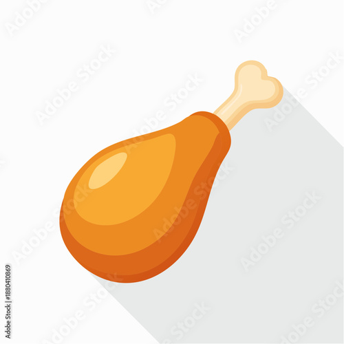 Roasted Chicken Leg Drumstick with Bone.