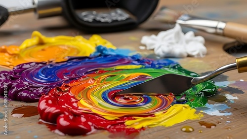 Wallpaper Mural Artistic Expression in Studio Setting Torontodigital.ca