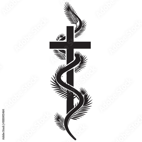 Man riding donkey isolated on white background, Vector, illustration