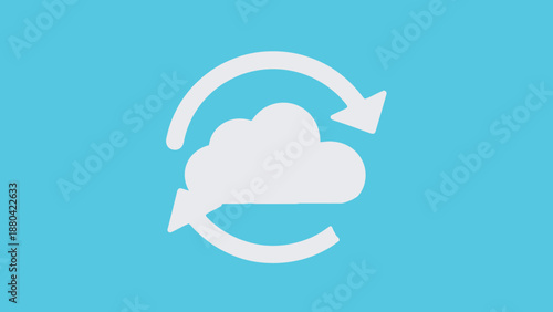 cloud sync icon