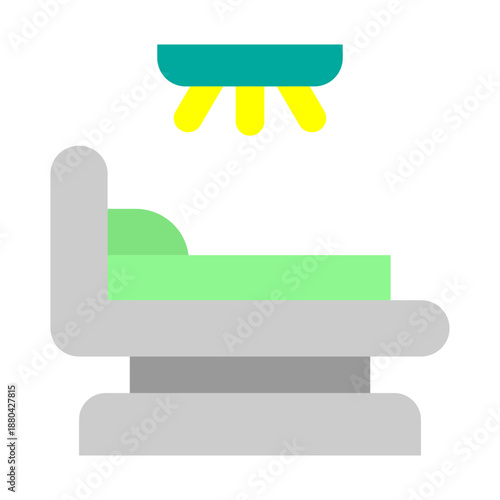 Operating Room Vector Flat Icon Design