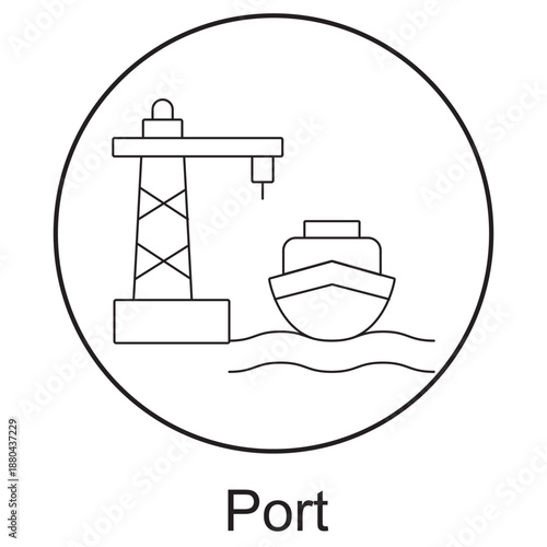 Port, Global Shipping Hub, Maritime Trade Center, Gateway of Commerce
