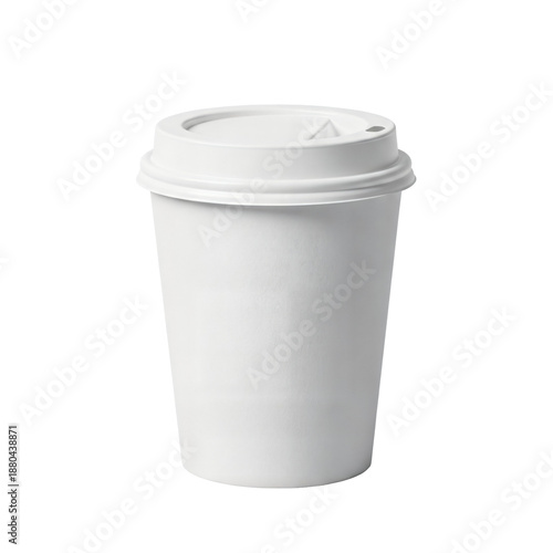 Wallpaper Mural White paper coffee cup isolated isolated on transparent background Torontodigital.ca