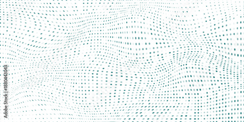 Simple Dot Vector Gradient Blue Color Halftone Background Staggered Dots Pattern Abstract Simple