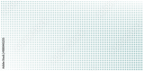 Modern Dot Vector Gradient Blue Color Halftone Background Staggered Dots Pattern Art Simple