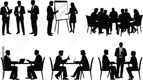 Business meeting Vector