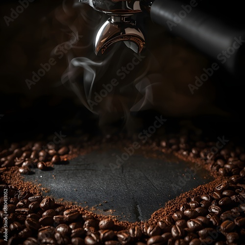 Espresso Coffee Aroma Frame