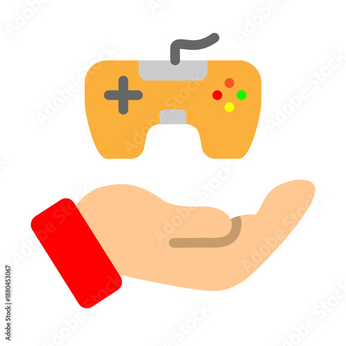 Responsible Gaming Vector Flat Icon Design