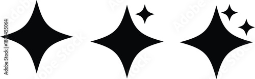 Star icon set. Favorite and bookmark symbols. Rating sign. Best quality and reward design. Review and feedback symbols. customer satisfaction and success icon
