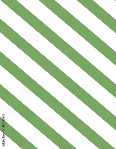 A repeating pattern of diagonal stripes in light green and white.