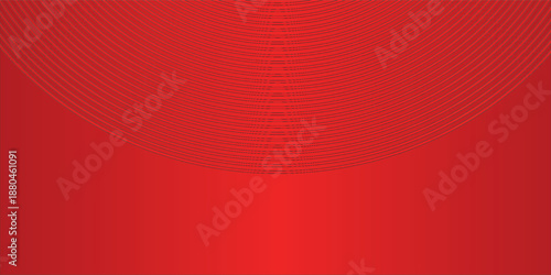 Vibrant red abstract background featuring an elegant, subtle curved line pattern at the top, creating a modern and dynamic design