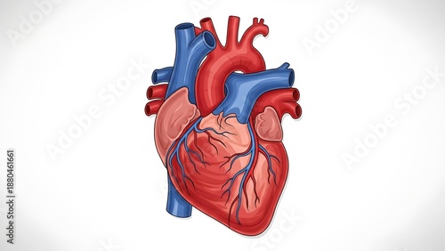 heart anatomy illustration