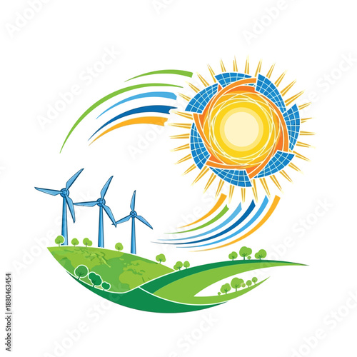 Renewable energy sources powering a sustainable future