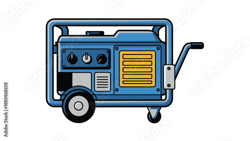 Dependable mobile power generator offering versatile solutions for charging devices and ensuring electricity supply