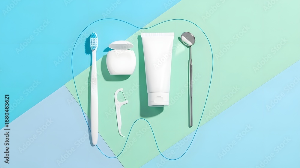 Obraz premium World Oral Health Day – Dental Care, Healthy Teeth and Smile Awareness