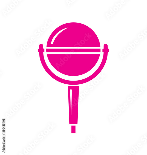 Microphone Icon for Audio, Recording and UI Design