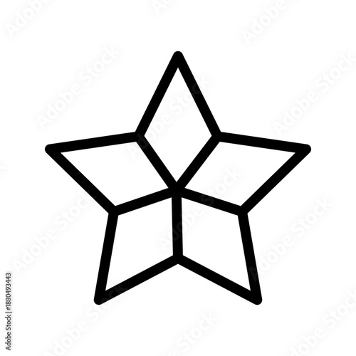 Bold Star icon set for ratings, favorites, awards and highlight UI elements