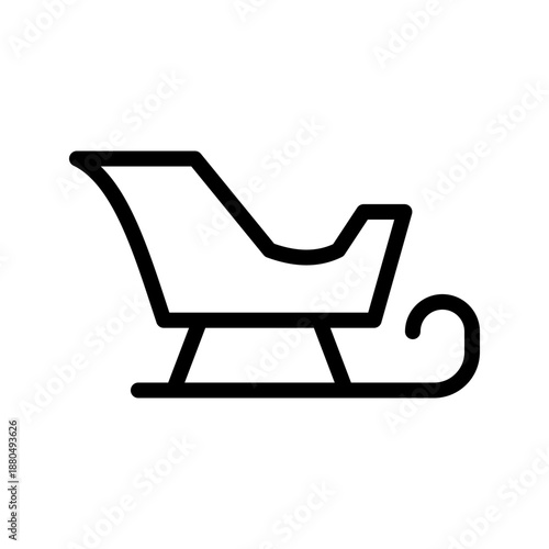 Comfortable Lazy Chair icon set for relaxation, living room, furniture and interior UI design