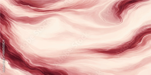 Abstract pink background featuring soft flowing waves of luxury silk and satin fabric with a smooth purple texture and elegant light swirls for a decorative wallpaper design