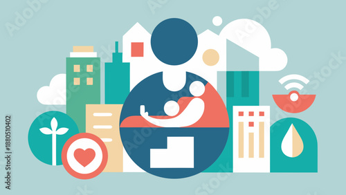 Conscious Consumption and Sustainable Lifestyle Concept Vector Illustration