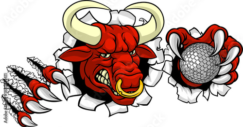 A bull or Minotaur monster ...