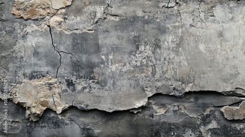 Dark grey textured concrete grunge wall background