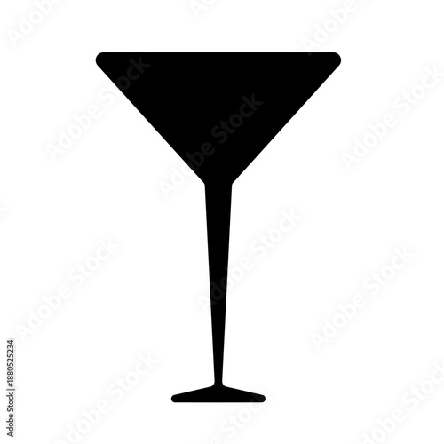Martini Glass ,cocktail,Drink Icon Vector Illustration ,Drink Icon
