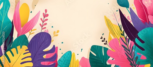 Vibrant Floral Arrangement for a Light Background Scene