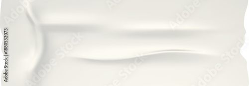 White flowing liquid texture creating smooth waves