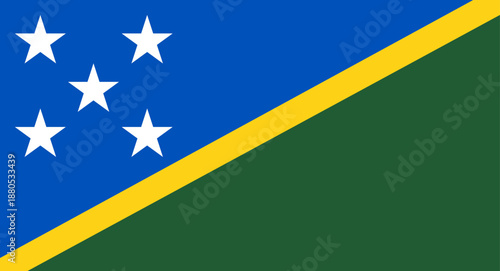 Solomon Islands flag illustrating national symbols and identity