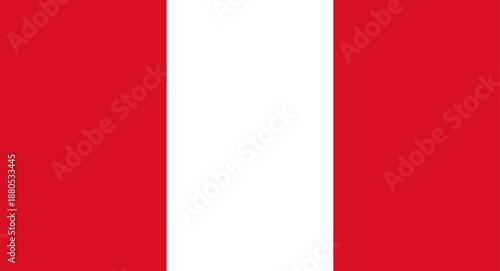 Peru flag proudly representing national identity