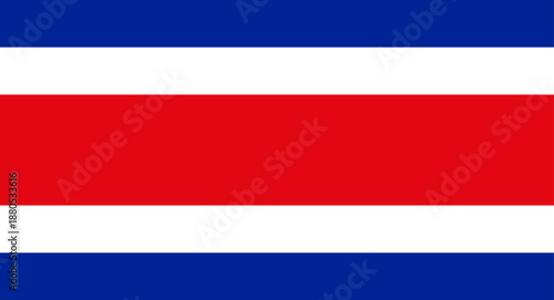 Costa Rica national flag representing country pride