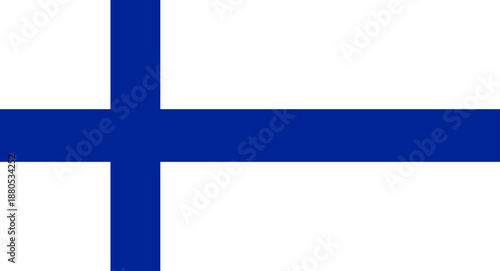 Finland national flag representing country and identity