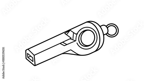 Detailed view of metal hook.