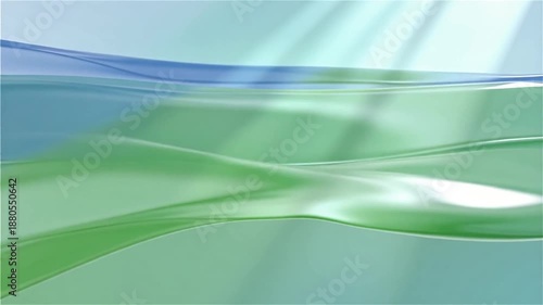 Vertical calming liquid motion background, soft organic flow