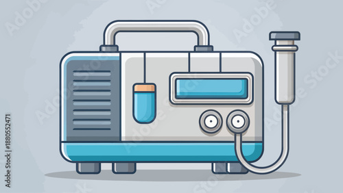 Medical Emergency Suction Device with Digital Display