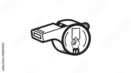 Swimming Goggles and Water Ripples with Cross, Christian Faith Sports Illustration