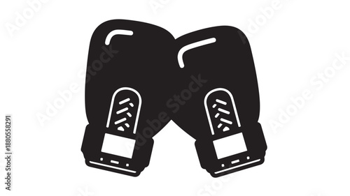 Generic Sports Emblem with Cross and Laurel Wreath, Victory in Faith Concept