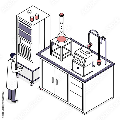 Modern laboratory setup for extracting food aroma compounds using advanced extraction technology