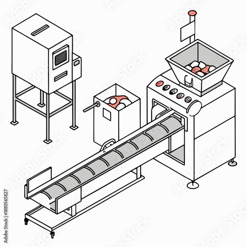 Hygienic seafood processing technology with advanced machinery and automated systems for efficient production.