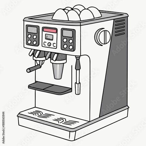 Advanced smart beverage flavor mixing technology for creating custom drinks with precision and consistency.