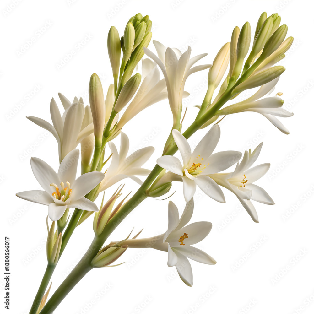 Obraz premium Delicate white flower blooms
