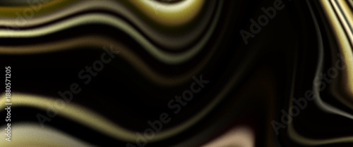 A sophisticated abstract background featuring flowing molten gold and black silk textures. Perfect for luxury branding and high-end web design.